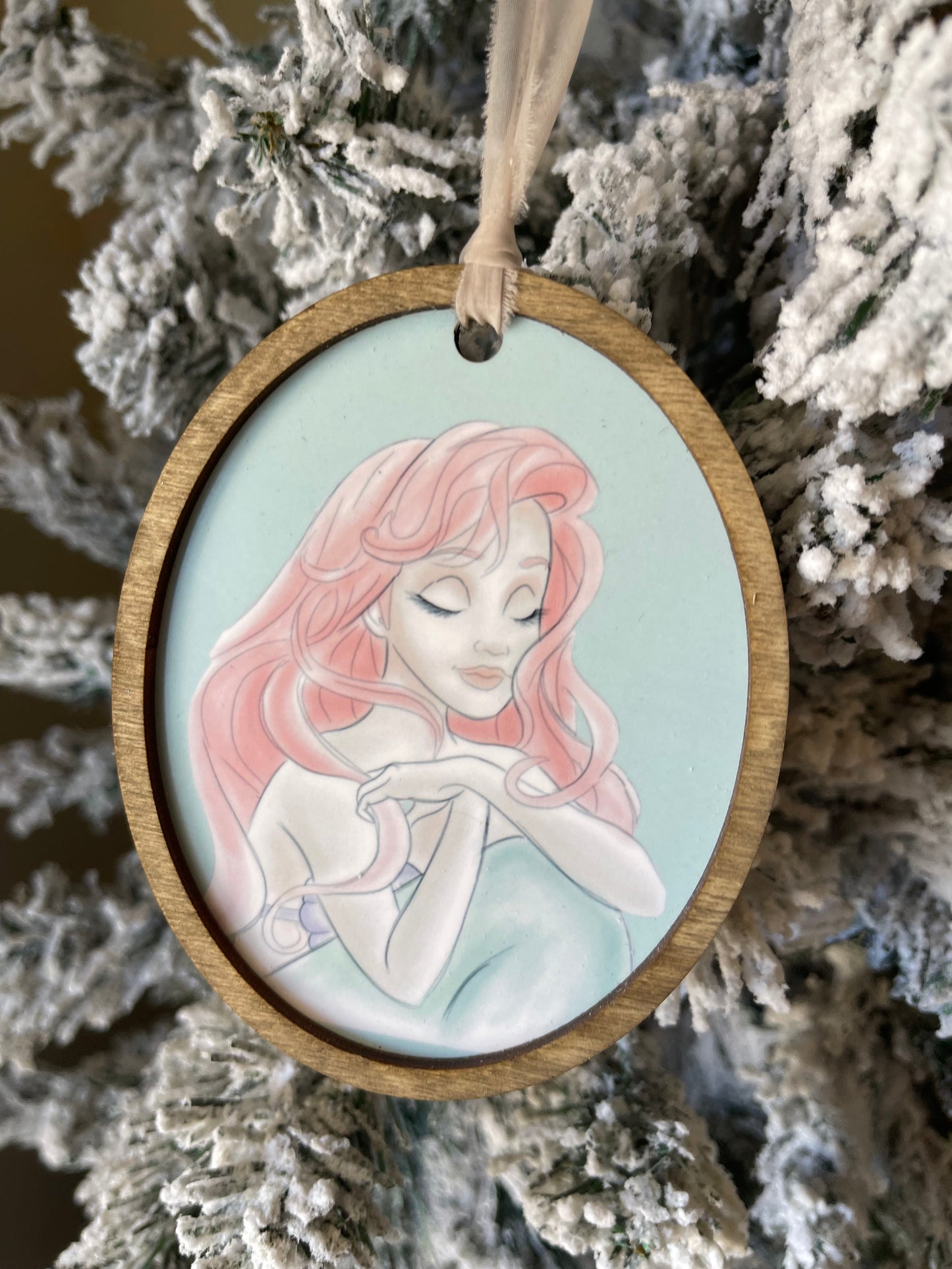 Princess Portrait ornament