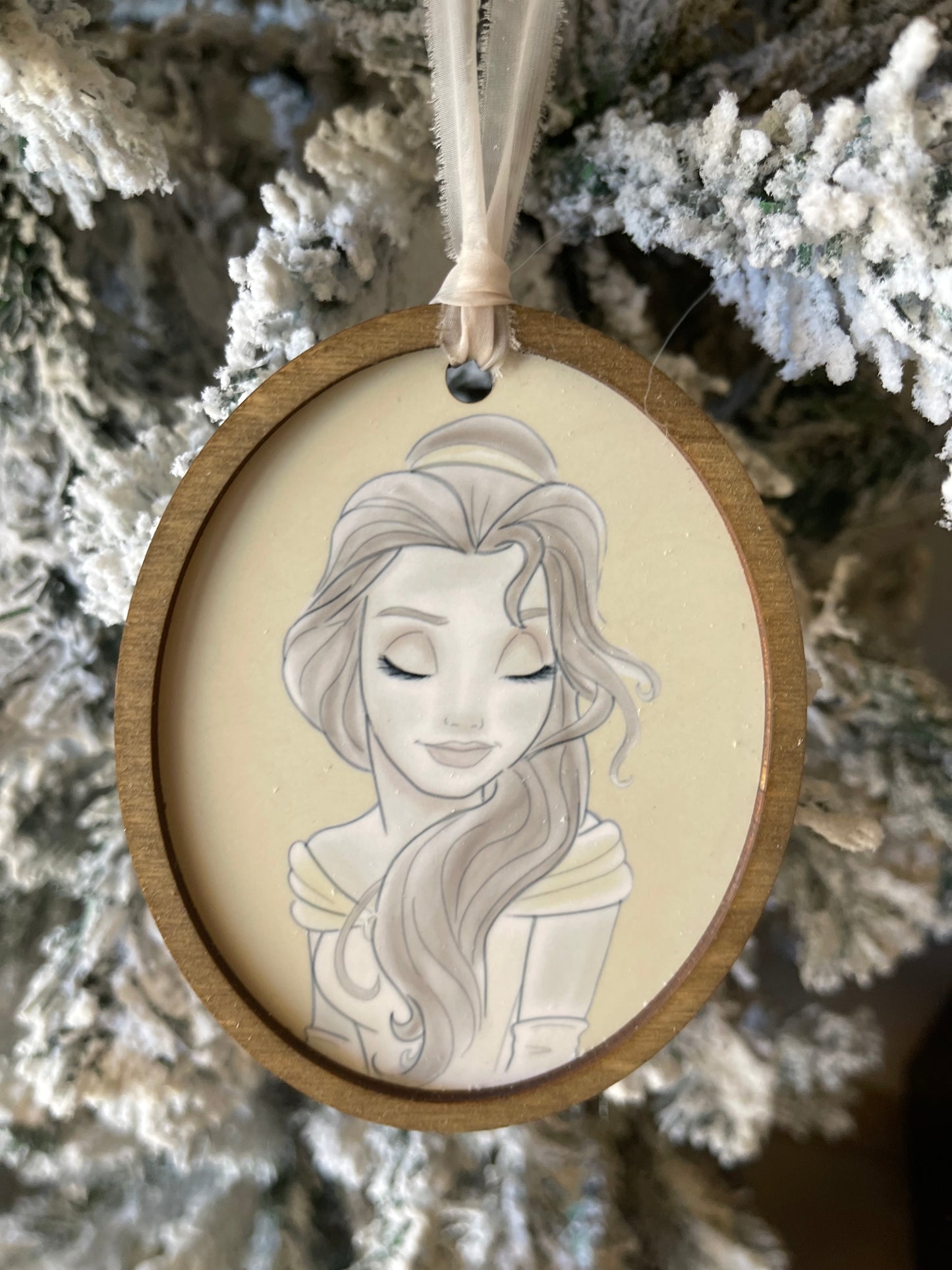 Princess Portrait ornament