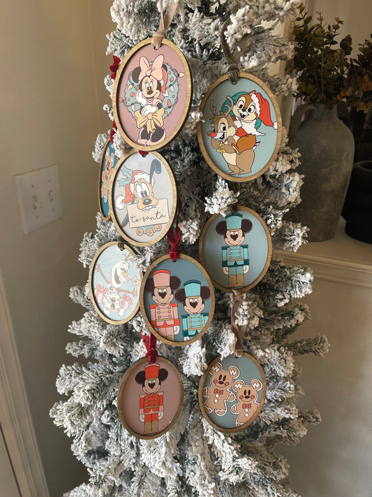 Christmas Portrait Ornaments