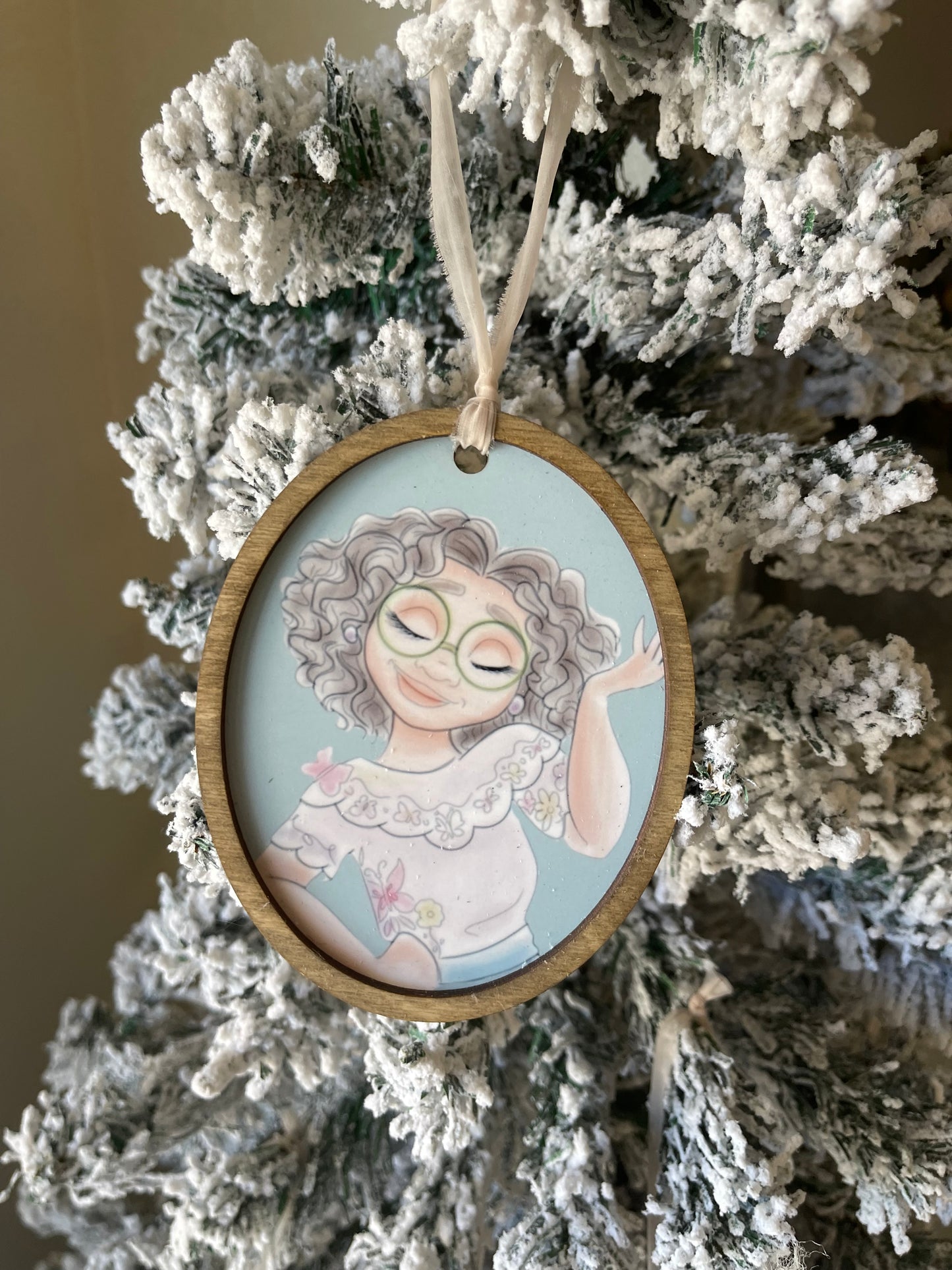 Princess Portrait ornament