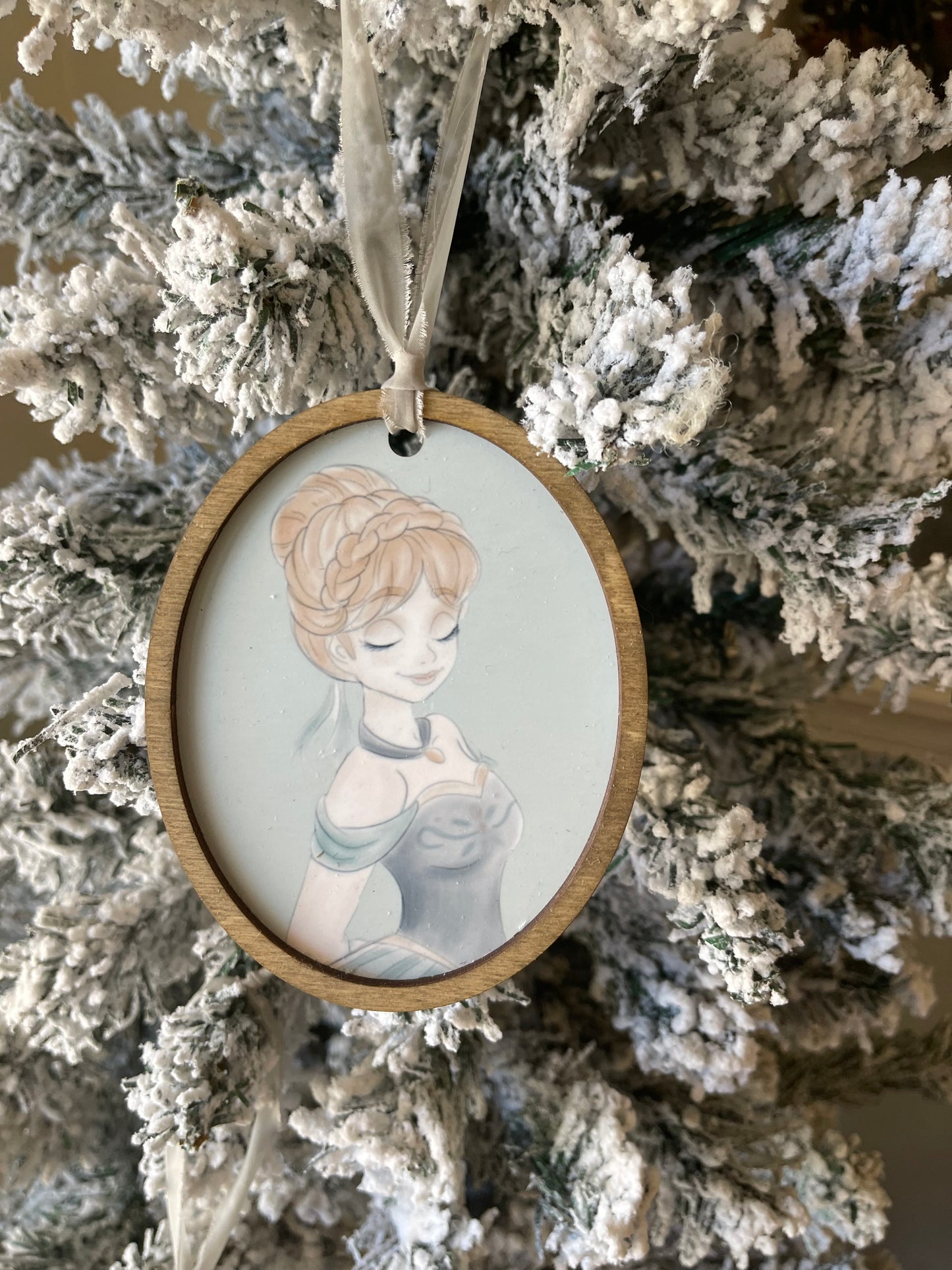 Princess Portrait ornament