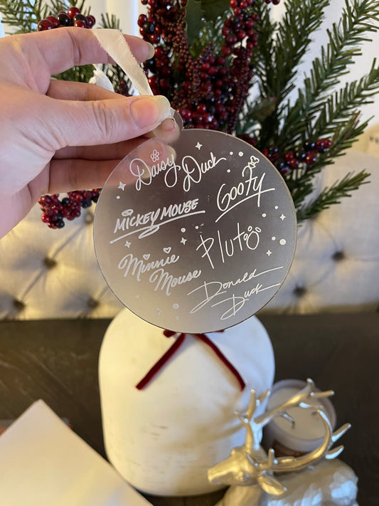 Fab 5 signature Ornament