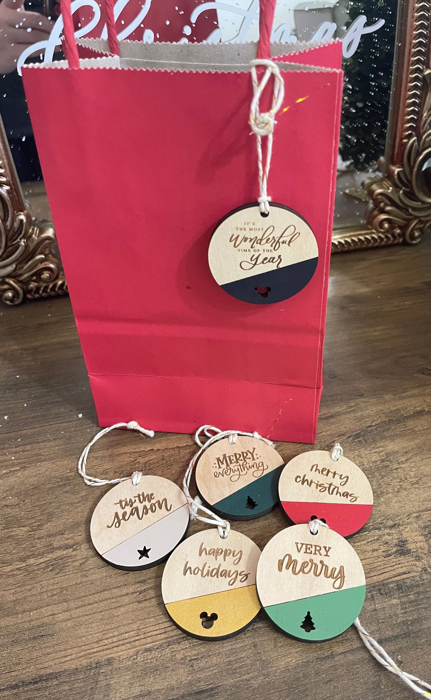 Set of Gifts tags