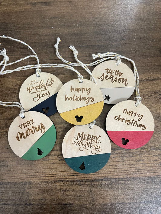 Set of Gifts tags