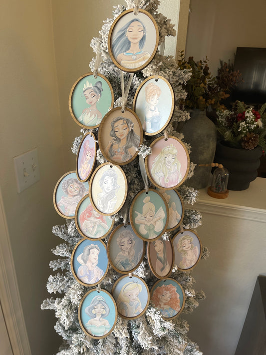 Princess Portrait ornament