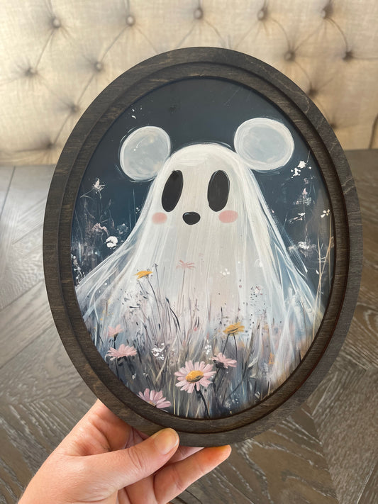 Floral Ghost Portrait