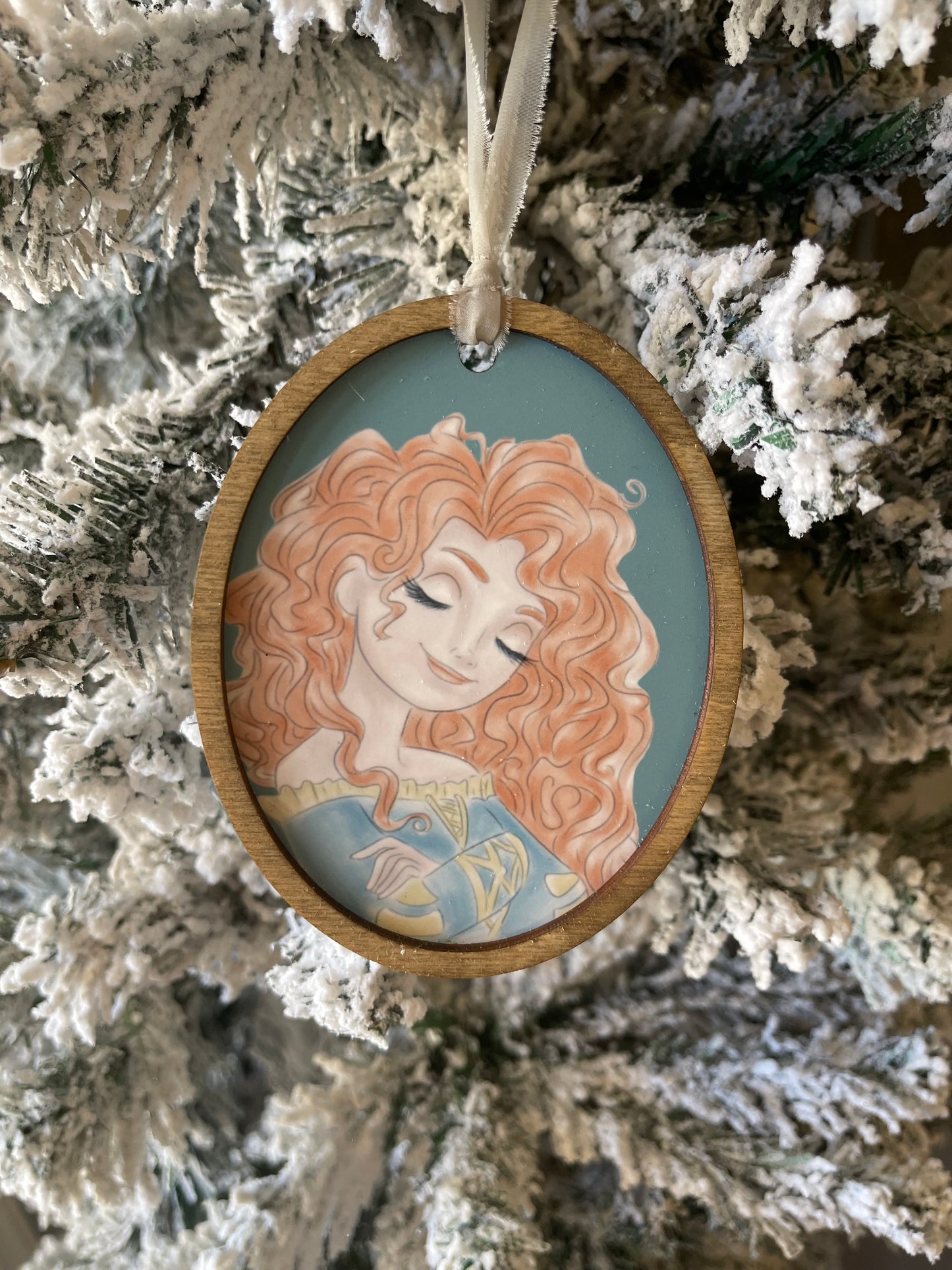 Princess Portrait ornament