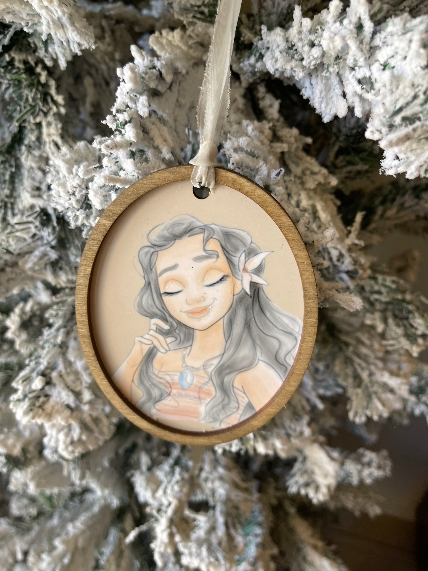 Princess Portrait ornament