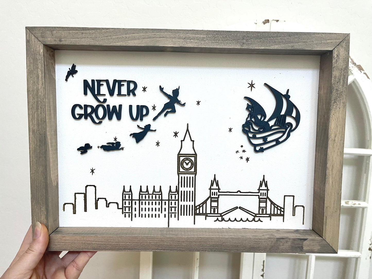 Never Grow Up City Outline