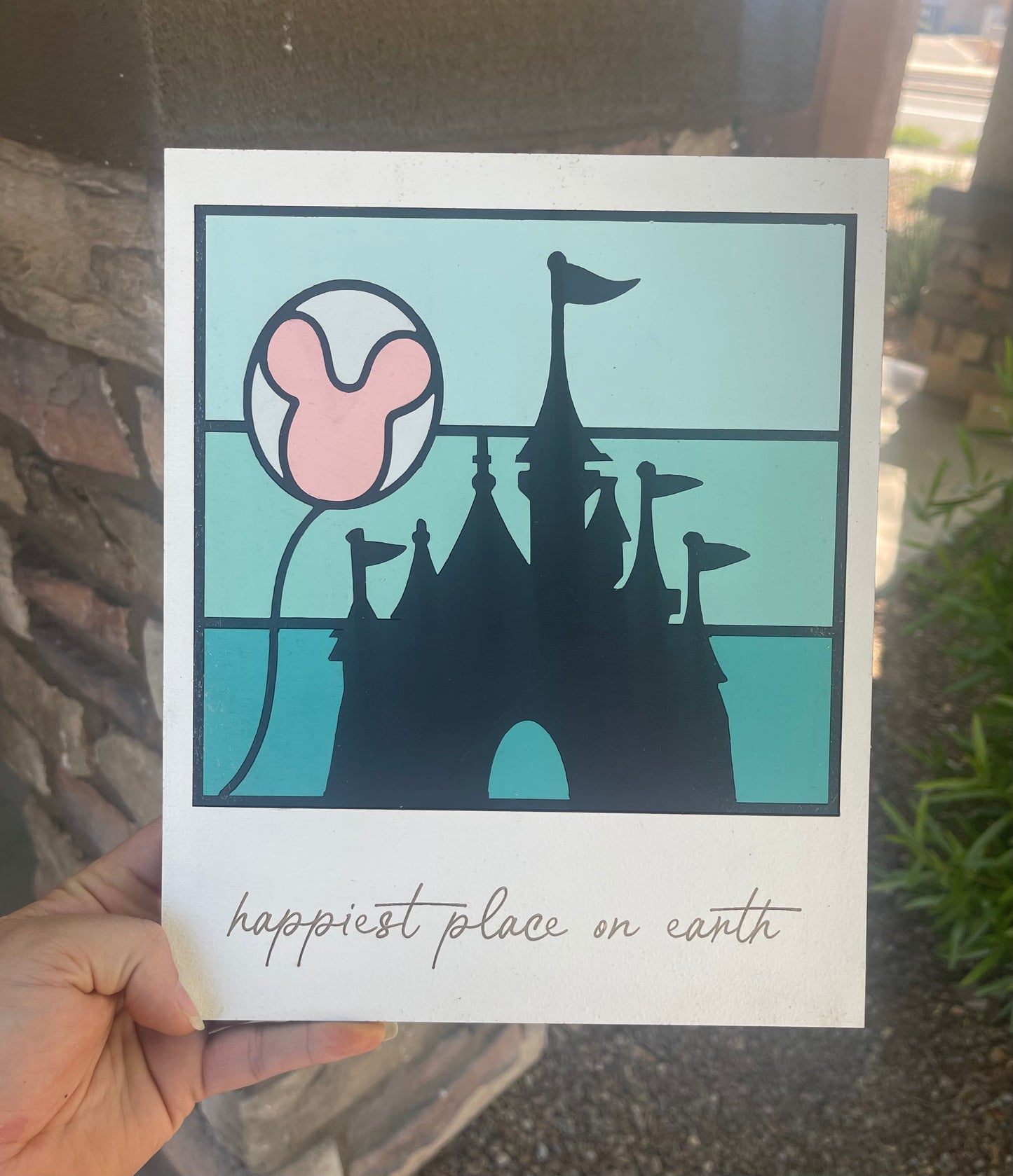 Castle Polaroid